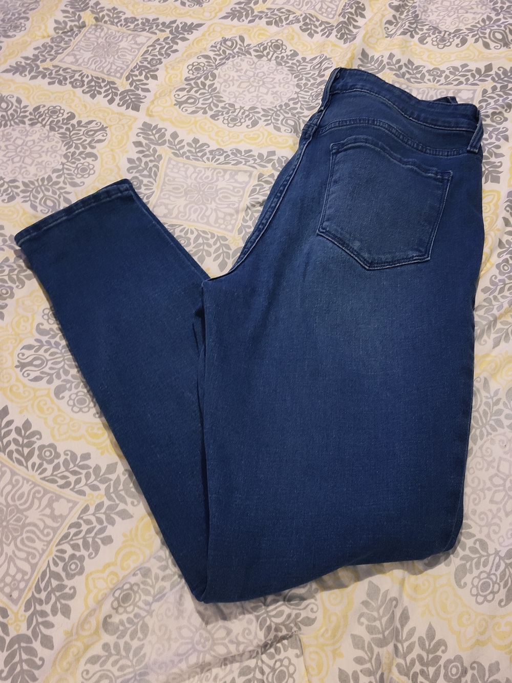 NEW! Women's Dark Blue Stretch Slim Jeans Sz 10/L